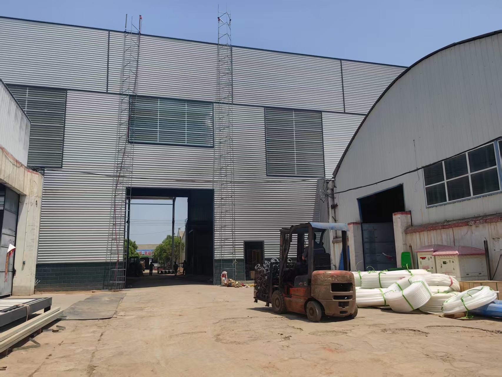 公司北廠區開始整體升級改造